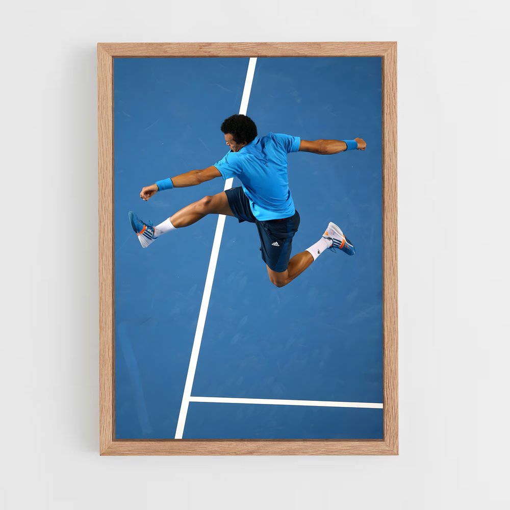 Poster Saut de Jo – affiche Tennis (vue 4)